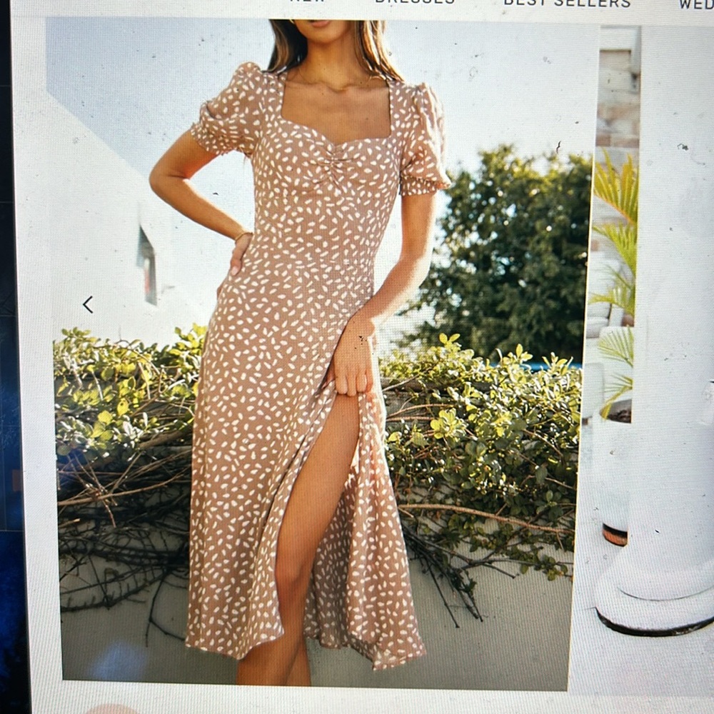 Petal & Pup FRANKLIN DRESS - MOCHA size 2